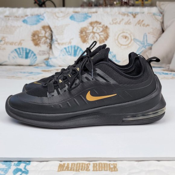 Nike Shoes - NIKE Air Max Axis Black/Gold US 9